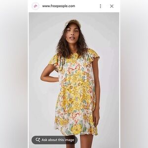 $138 XS Yara Printed Mini Dress | Free People